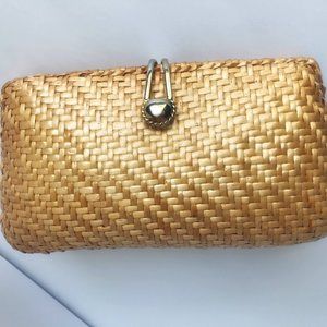 Wicker Clutch
